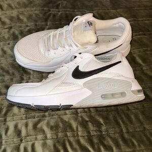 Nike White and Black Athletic Shoes